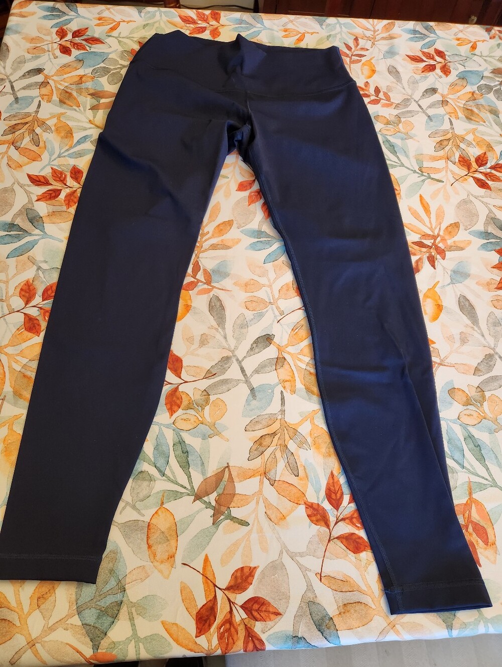 Lululemon Navy Blue High-Rise Stretch Leggings - New Without Tags - Size 12
